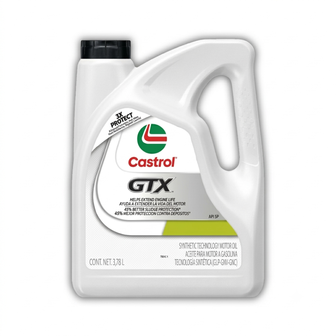 Aceite Castrol Castrol GTX Semi-sintético y Full sintético en Global Tyre CR